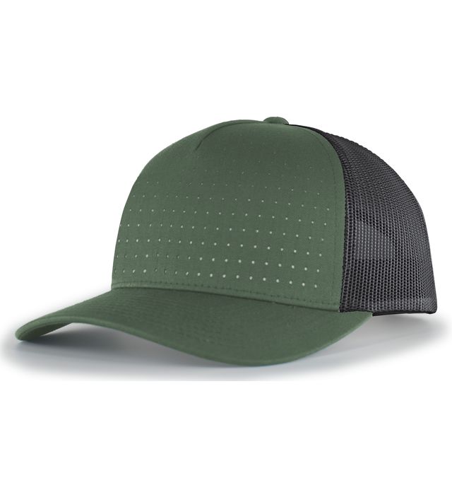 Casquette Snapback Trucker perforée à 5 panneaux
