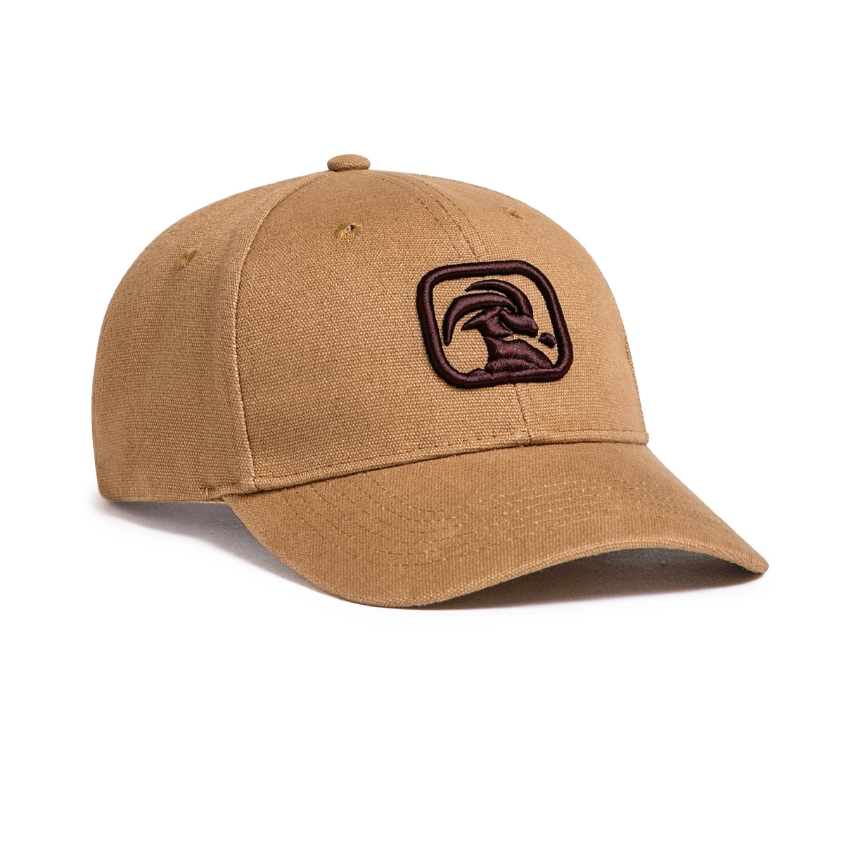 Casquette ajustable en coton épais avec fermeture auto-agrippante