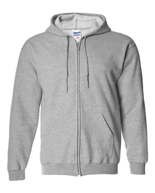 Veste zippée intégrale Gildan Heavy Blend
