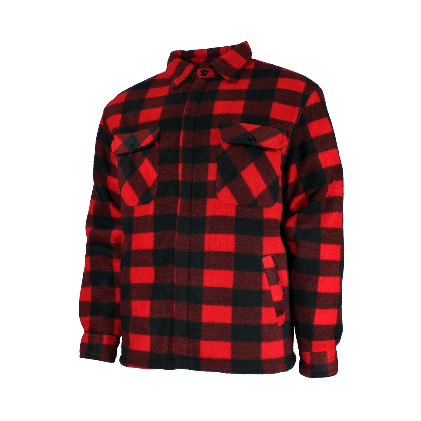 Veste chemise polaire doublure Boa