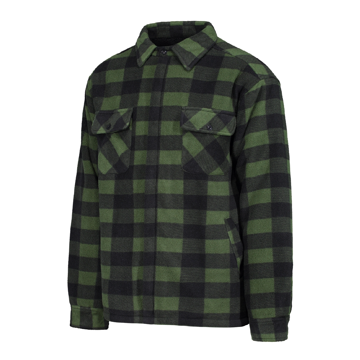 Veste chemise polaire doublure Boa