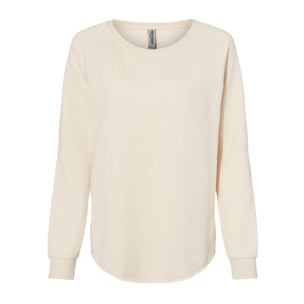 Sweat-shirt ras du cou délavé California Wave pour femme