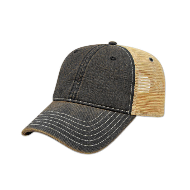 Casquette arrière en maille délavée vintage de qualité supérieure