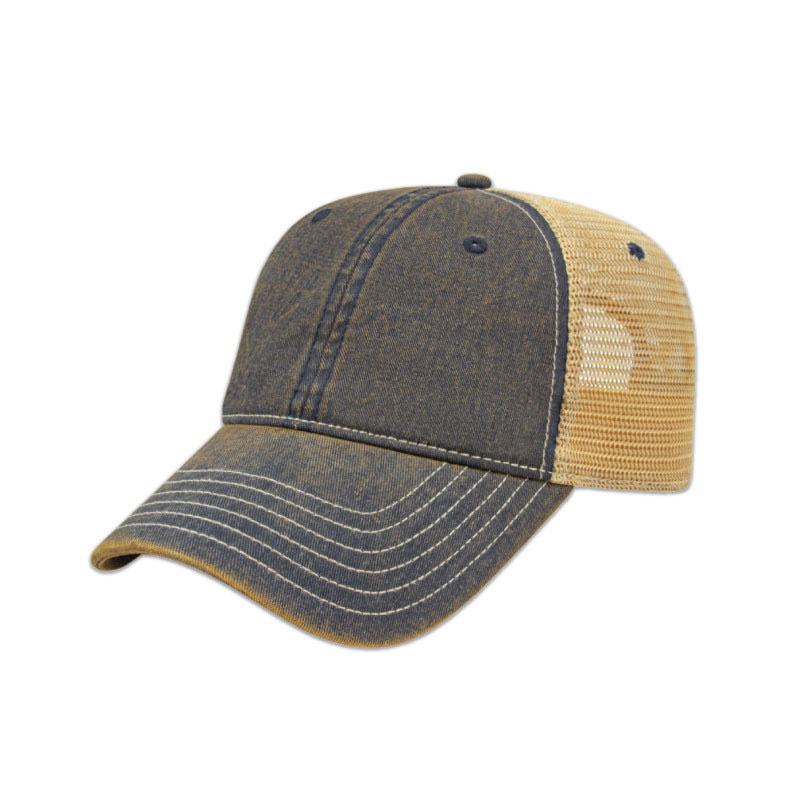 Casquette arrière en maille délavée vintage de qualité supérieure