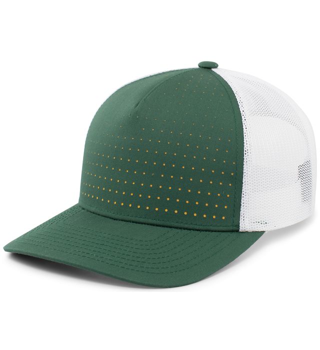 Casquette Snapback Trucker perforée à 5 panneaux