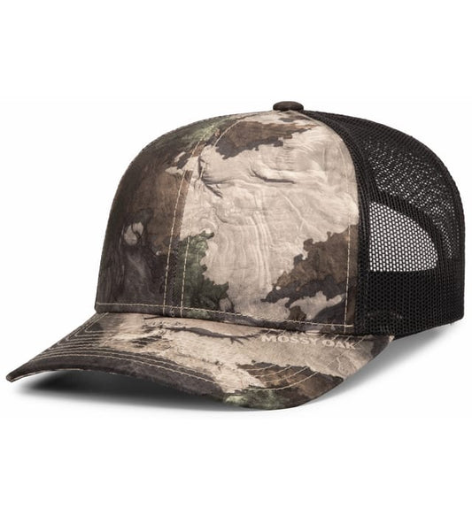 Casquette de camionneur à pression camouflage
