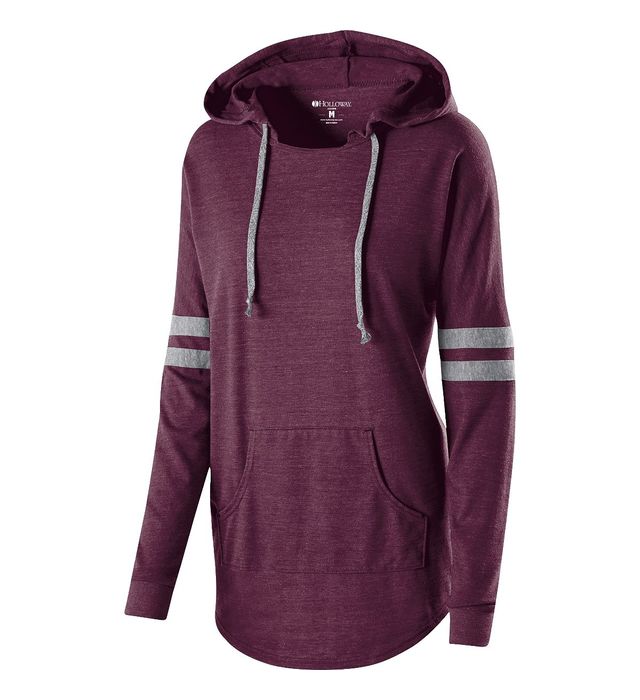 Ladies Hooded Low Key Pullover