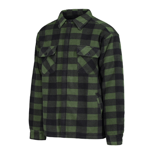 Veste chemise polaire doublure Boa
