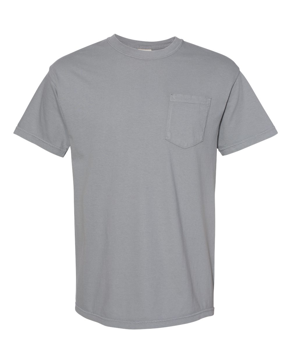 T-shirt à poche épais teint en pièce Comfort Colours