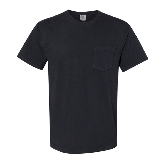 T-shirt à poche épais teint en pièce Comfort Colours