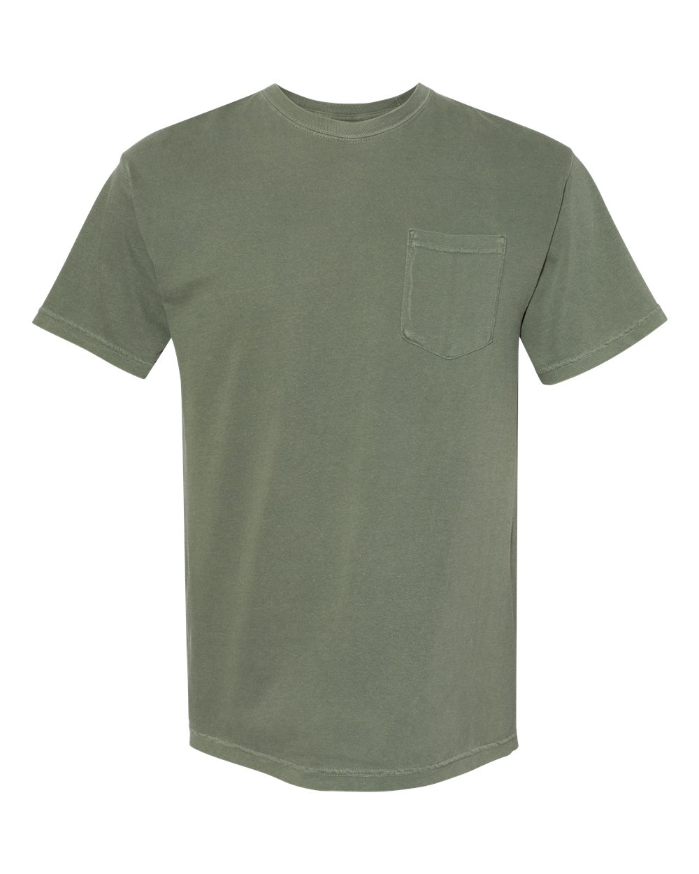 T-shirt à poche épais teint en pièce Comfort Colours