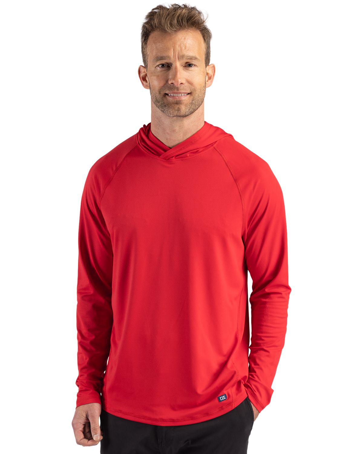 Prospect Recycled Featherlight Stretch Mens Hooded Pullover