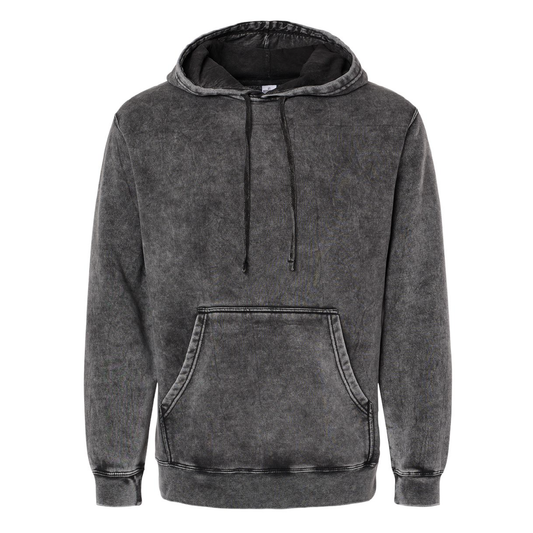 Sweat-shirt à capuche délavé minéral de poids moyen Independent Trading