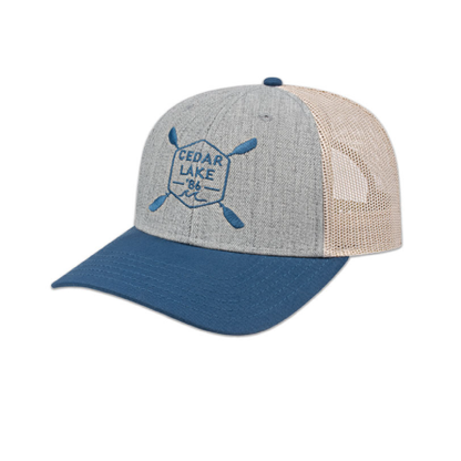 Casquette de camionneur à profil bas avec visière plate modifiée