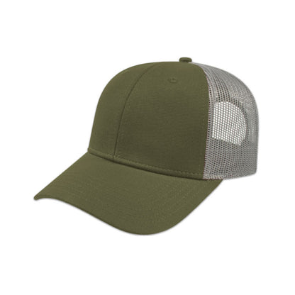 Casquette de camionneur à profil bas avec visière plate modifiée