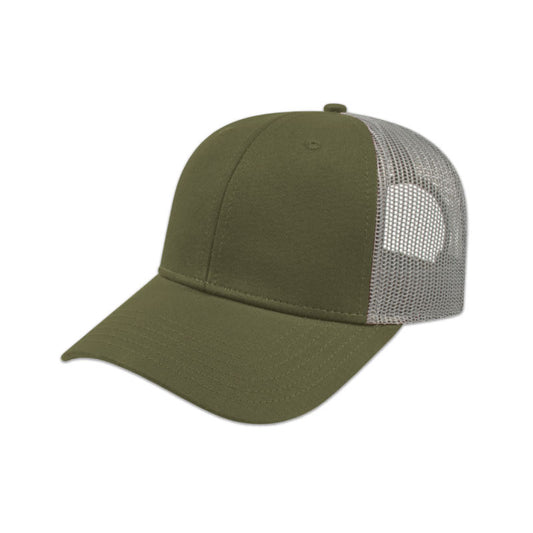 Casquette de camionneur à profil bas avec visière plate modifiée